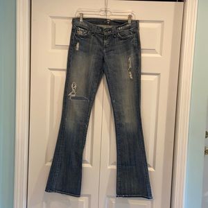 Seven of Mankind SZ 28 Distressed Jeans